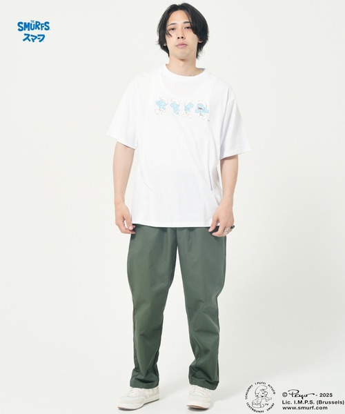 CORISCO(コリスコ)の「【The Smurfs/スマーフ】エモーションズTEE(M1)(Tシャツ/カットソー・メンズ・ブラック/ホワイト/イエロー/パープル・MEDIUM/LARGE/X-LARGE)」の7枚目の写真
