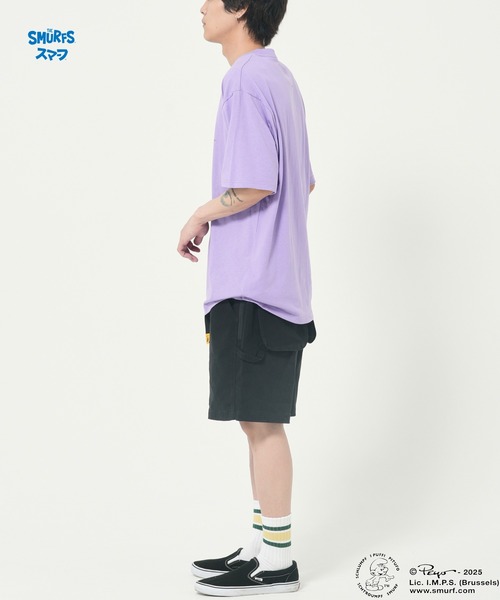 CORISCO(コリスコ)の「【The Smurfs/スマーフ】エモーションズTEE(M1)(Tシャツ/カットソー・メンズ・ブラック/ホワイト/イエロー/パープル・MEDIUM/LARGE/X-LARGE)」の18枚目の写真