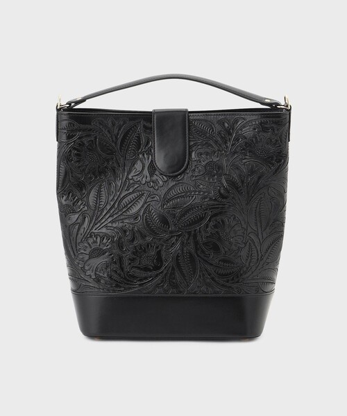 CARVING TRIBES(カービングトライブス)の「Bucketbag(トートバッグ・レディース・ブラック/ブラウン系その他3・FREE)」の9枚目の写真