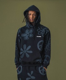 XLARGE(GNXg[W)PEACE HOODED SWEATSHIRT(p[J[)