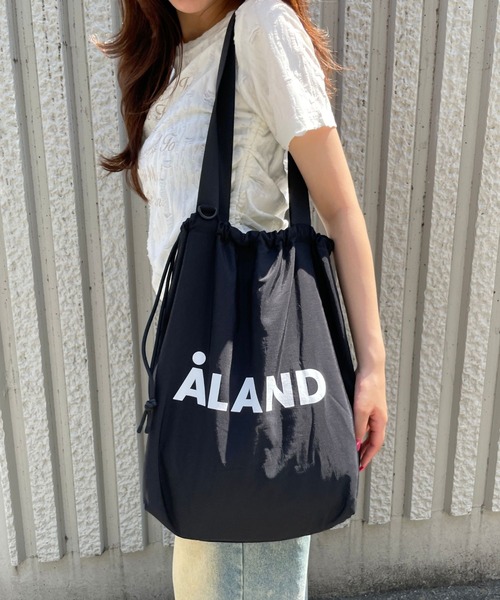 BIGトート　巾着　サコッシュ セール】【UNISEX】BIG巾着トート（トートバッグ）｜ALAND