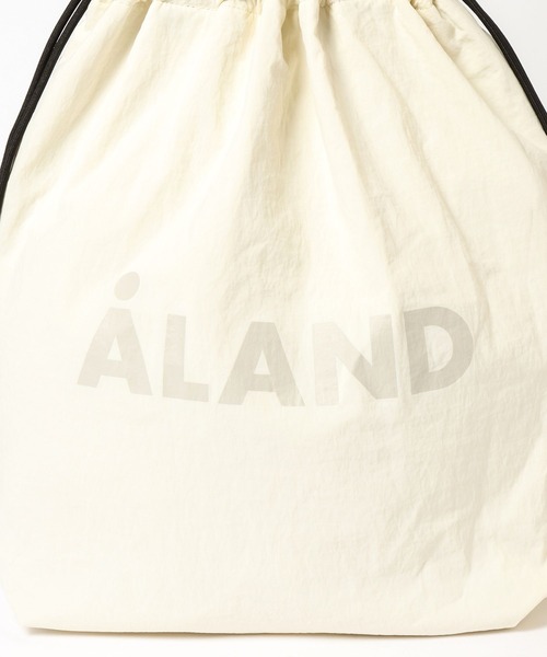 ALAND（エーランド）の「【UNISEX】ALAND／BIG巾着トート（トートバッグ・レディース・オフホワイト/グレー/ブラック/ライトブルー・ONE SIZE）」の6枚目の写真