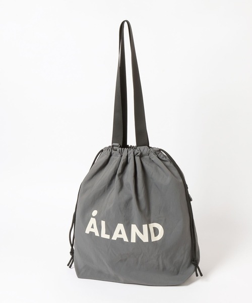 ALAND（エーランド）の「【UNISEX】ALAND／BIG巾着トート（トートバッグ・レディース・オフホワイト/グレー/ブラック/ライトブルー・ONE SIZE）」の13枚目の写真