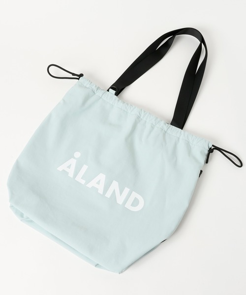 ALAND(エーランド)の「【UNISEX】ALAND/BIG巾着トート(トートバッグ・レディース・オフホワイト/グレー/ブラック/ライトブルー・ONE SIZE)」の22枚目の写真