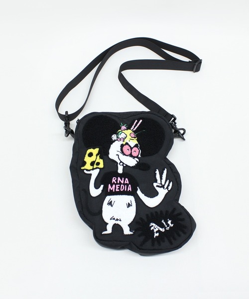 RNA（アールエヌエー）の「E5154 フローズンマウスミニショルダー（ショルダーバッグ・レディース・ブラック・FREE）」の4枚目の写真