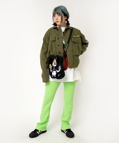 RNA（アールエヌエー）の「E5154 フローズンマウスミニショルダー（ショルダーバッグ・レディース・ブラック・FREE）」の2枚目の写真