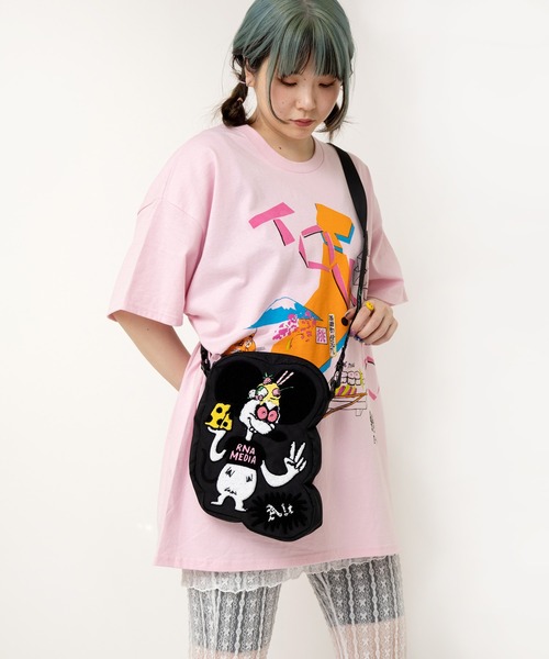 RNA(アールエヌエー)の「E5154 フローズンマウスミニショルダー(ショルダーバッグ・レディース・ブラック・FREE)」の13枚目の写真