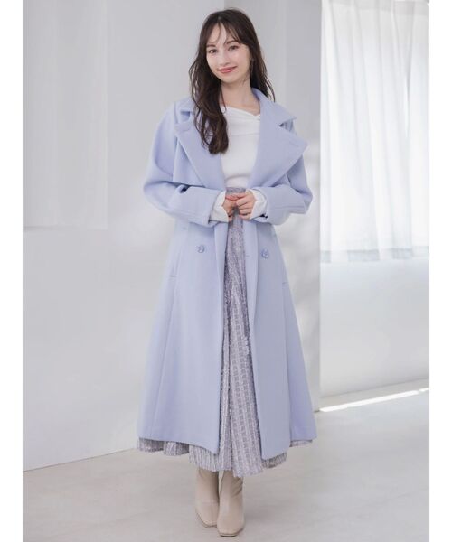 dazzlin（ダズリン）の「シアーボリューミーフレアスカート（スカート・レディース・グレー/オフホワイト/ブラック・SMALL/MEDIUM）」の9枚目の写真