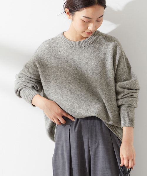 journal standard L'essage(ジャーナルスタンダードレサージュ)の「《追加》TWINKLE クルーネックプルオーバー(ニット/セーター・レディース・パープル系その他/グレー/ブルー・FREE)」の10枚目の写真