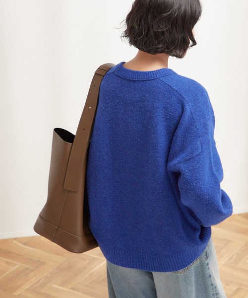 journal standard L'essage(ジャーナルスタンダードレサージュ)の「《追加》TWINKLE クルーネックプルオーバー(ニット/セーター・レディース・パープル系その他/グレー/ブルー・FREE)」の6枚目の写真