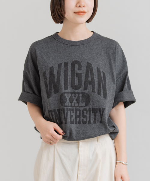 FRAMEWORK オーバーTEE グレー フレームワーク FRAMeWORK ≪追加予約≫オーバーTEE 2 （グレー