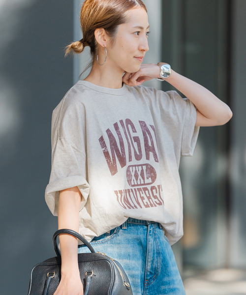 最新デザインの ≪追加≫オーバーTEE 2（Tシャツ/カットソー）｜FRAMeWORK トップス