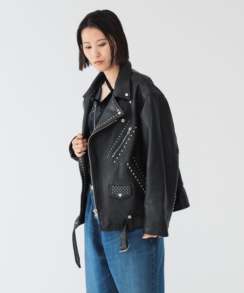 セール】maturely / ダブル ライダース ジャケット（ライダース