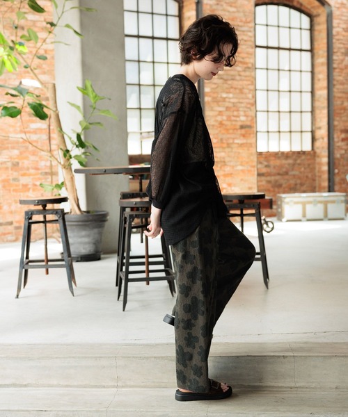 niko and...（ニコアンド）の「ラッセルドロストカーディガン（カーディガン/ボレロ・メンズ・ライトブラウン/ブラック/アイボリー・FREE）」の6枚目の写真