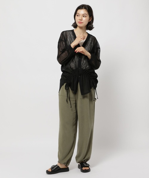 niko and...（ニコアンド）の「ラッセルドロストカーディガン（カーディガン/ボレロ・メンズ・ライトブラウン/ブラック/アイボリー・FREE）」の8枚目の写真