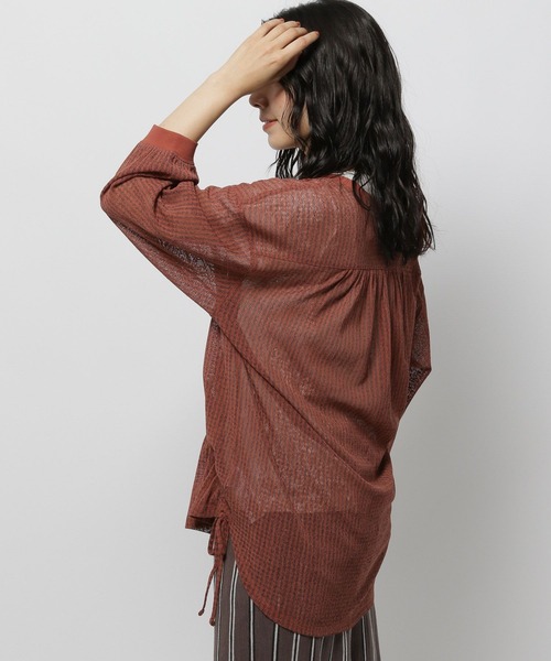 niko and...（ニコアンド）の「ラッセルドロストカーディガン（カーディガン/ボレロ・メンズ・ライトブラウン/ブラック/アイボリー・FREE）」の17枚目の写真