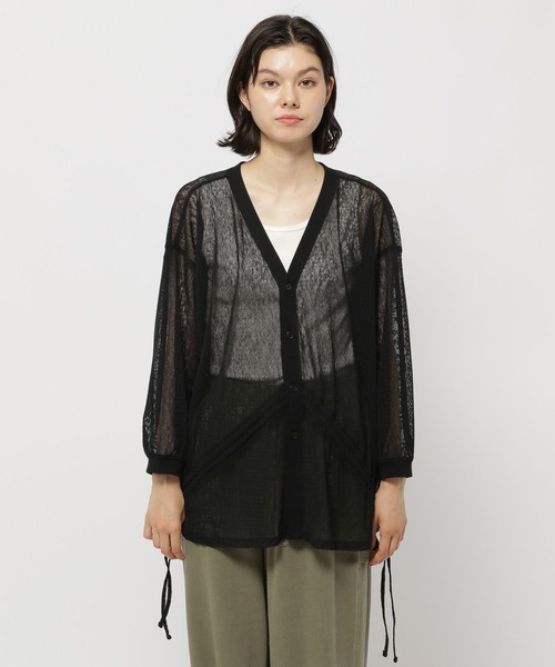 niko and...（ニコアンド）の「ラッセルドロストカーディガン（カーディガン/ボレロ・メンズ・ライトブラウン/ブラック/アイボリー・FREE）」の18枚目の写真