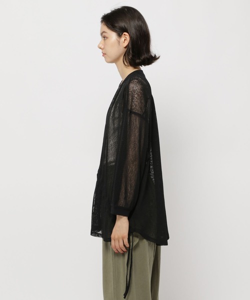 niko and...（ニコアンド）の「ラッセルドロストカーディガン（カーディガン/ボレロ・メンズ・ライトブラウン/ブラック/アイボリー・FREE）」の19枚目の写真