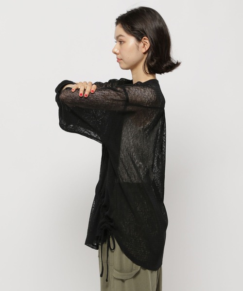 niko and...（ニコアンド）の「ラッセルドロストカーディガン（カーディガン/ボレロ・メンズ・ライトブラウン/ブラック/アイボリー・FREE）」の21枚目の写真