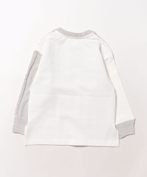 FITH（フィス）の「Pile Knit Sweater（スウェット・キッズ・ホワイト・115/125）」の3枚目の写真