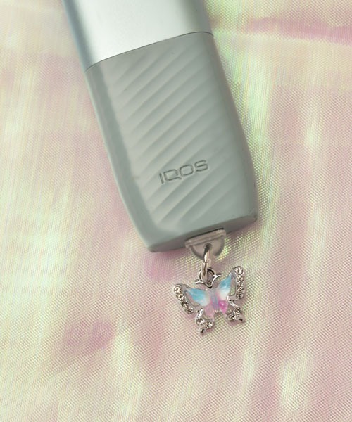 TONE SELECT GOODS(トーンセレクトグッズ)の「【urge select】《Type-C対応》バタフライモチーフ グラデーションカラー コネクターカバー【6色展開】(スマホグッズ・レディース・D/F/E/C/A/B・FREE)」の5枚目の写真