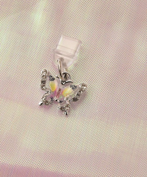 TONE SELECT GOODS(トーンセレクトグッズ)の「【urge select】《Type-C対応》バタフライモチーフ グラデーションカラー コネクターカバー【6色展開】(スマホグッズ・レディース・D/F/E/C/A/B・FREE)」の10枚目の写真