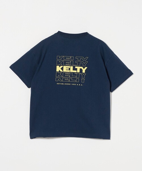 KELTY(ケルティ)の「【別注】<KELTY>プリント Tシャツ / キッズ 140cm-160cm(Tシャツ/カットソー・キッズ・ライトグレー/ネイビー・L(160cm)/M(140-150cm))」の8枚目の写真
