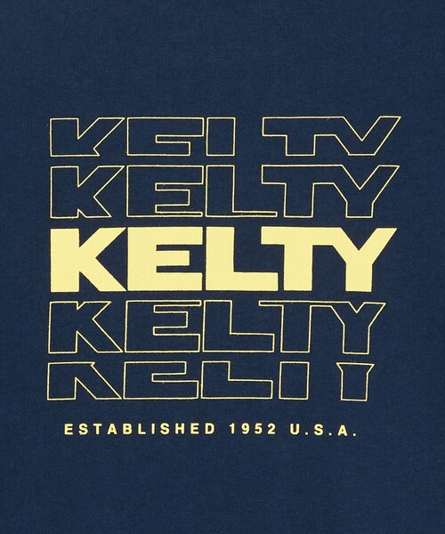 KELTY(ケルティ)の「【別注】<KELTY>プリント Tシャツ / キッズ 140cm-160cm(Tシャツ/カットソー・キッズ・ライトグレー/ネイビー・L(160cm)/M(140-150cm))」の6枚目の写真
