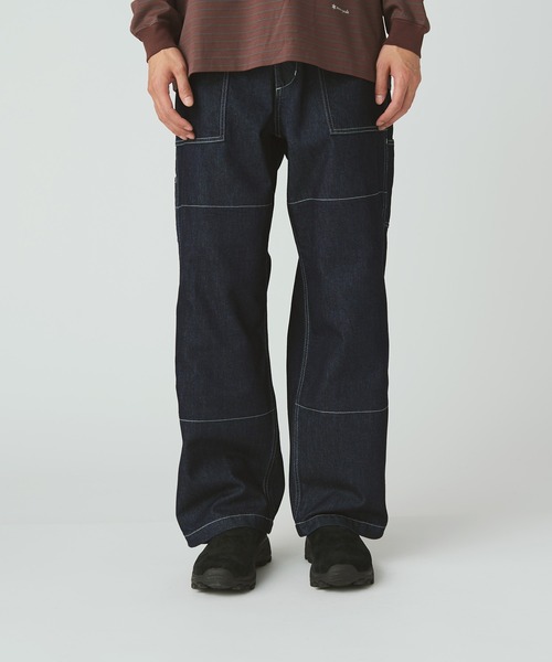 スノーピーク　snowpeak  上下セットアップ　takibi denim 差がつく大人のデニム】キャンプの焚き火でも安心。スノーピーク