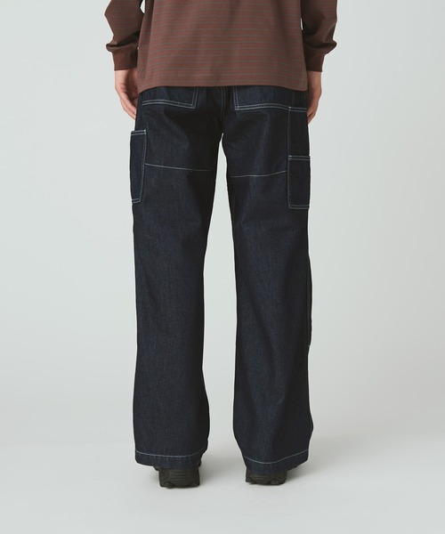 スノーピーク/焚火パンツ/ペインターパンツ/デニム/インディゴ snow peak (スノーピーク) TAKIBI Denim Pants / タキビデニムパンツ