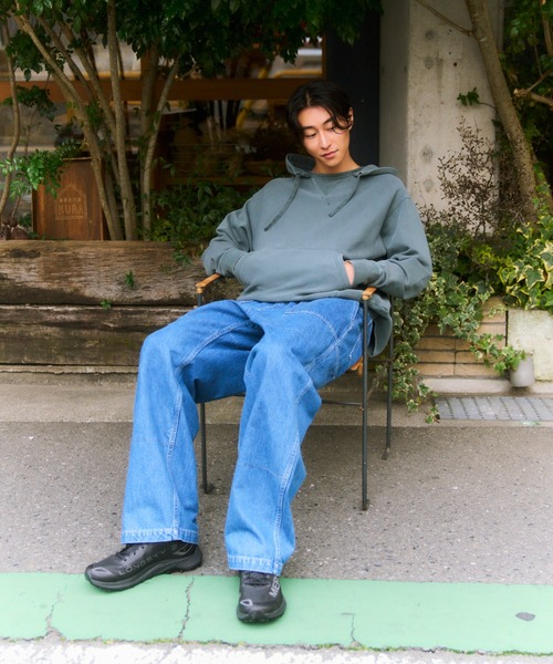 Snow Peak（スノーピーク）の「Snow Peak / TAKIBI Denim Pants デニムパンツ（デニムパンツ・メンズ・ライトブルー/ブルー・S/M/L/XL）」の10枚目の写真