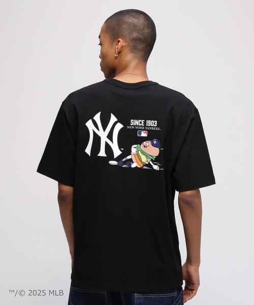 国内発送【AVIREX】AVIREX × NEW YORK YANKEES T-SHIRT セール】MLB×AVIREXヤンキース Tシャツ/YANKEES T－SHIRT