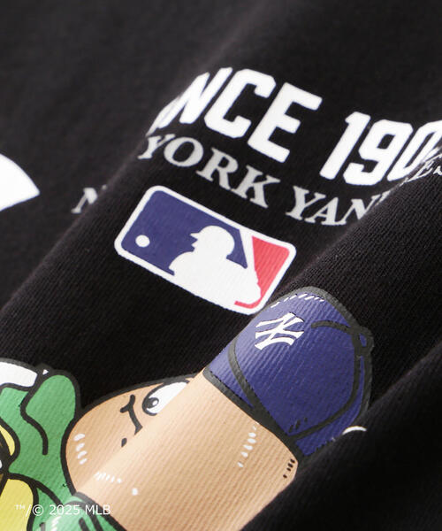 MLB(メジャーリーグベースボール)の「AVIREX × NEW YORK YANKEES T-SHIRT(Tシャツ/カットソー・メンズ・ホワイト/ブラック・LARGE/MEDIUM/XX-LARGE/X-LARGE)」の13枚目の写真