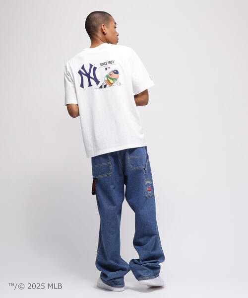 MLB(メジャーリーグベースボール)の「AVIREX × NEW YORK YANKEES T-SHIRT(Tシャツ/カットソー・メンズ・ホワイト/ブラック・LARGE/MEDIUM/XX-LARGE/X-LARGE)」の16枚目の写真
