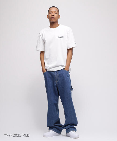MLB(メジャーリーグベースボール)の「AVIREX × NEW YORK YANKEES T-SHIRT(Tシャツ/カットソー・メンズ・ホワイト/ブラック・LARGE/MEDIUM/XX-LARGE/X-LARGE)」の17枚目の写真
