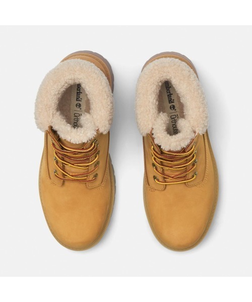 Timberland(ティンバーランド)の「ストーン ストリート ウォームラインド ウォータープルーフ ブーツ レディース(防水)(ブーツ・レディース・ウィート・22.5cm/23.0cm/23.5cm/24.0cm/24.5cm/25.0cm/25.5cm)」の9枚目の写真