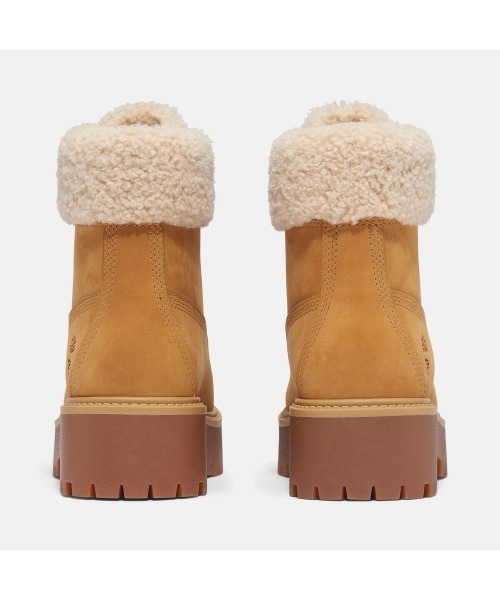 Timberland(ティンバーランド)の「ストーン ストリート ウォームラインド ウォータープルーフ ブーツ レディース(防水)(ブーツ・レディース・ウィート・22.5cm/23.0cm/23.5cm/24.0cm/24.5cm/25.0cm/25.5cm)」の4枚目の写真