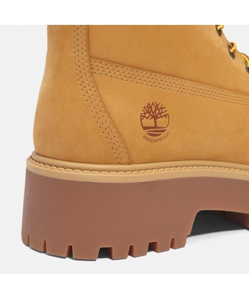 Timberland(ティンバーランド)の「ストーン ストリート ウォームラインド ウォータープルーフ ブーツ レディース(防水)(ブーツ・レディース・ウィート・22.5cm/23.0cm/23.5cm/24.0cm/24.5cm/25.0cm/25.5cm)」の2枚目の写真
