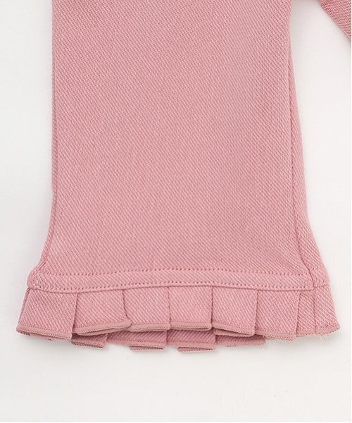 petit main（プティマイン）の「【接触冷感】7分丈タックフリルパンツ（その他パンツ・キッズ・アイボリー/スモークピンク/ブラック/ブルー/モカ・130cm/90cm/120cm/110cm/100cm/80ｃｍ）」の16枚目の写真