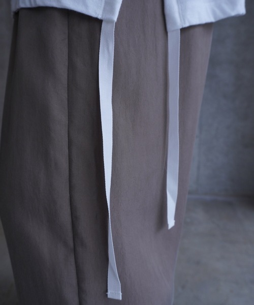 k3&co.（ケイスリーアンドコー）の「Open elbow long sleeve top（Tシャツ/カットソー・レディース・ホワイト/チャコール・ONE SIZE）」の9枚目の写真