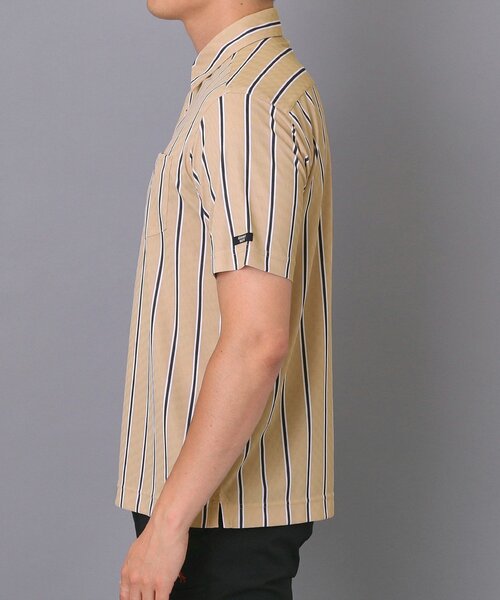 adabat(アダバット)の「【新レーベル ADABAT NAVY】吸水速乾/UVカット ワインシャンブレーストライプポロシャツ(ポロシャツ・メンズ・ネイビー系2/ベージュ系その他5・48/50/46/52)」の19枚目の写真