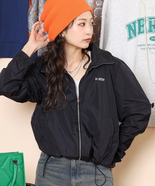 セール】デタッチャブルスリーブウィンドブレーカー（ナイロン