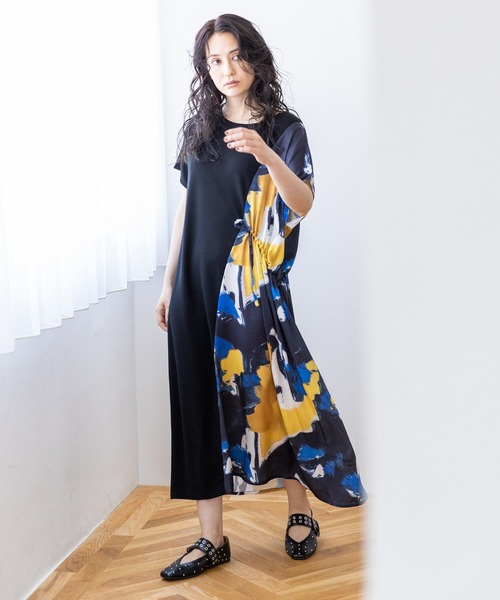 OSMOSIS(オズモーシス)の「切替ワンピース(ワンピース・レディース・イエロー/ブルー・ONE SIZE)」の5枚目の写真