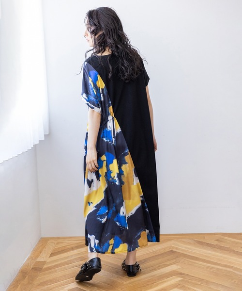 OSMOSIS(オズモーシス)の「切替ワンピース(ワンピース・レディース・イエロー/ブルー・ONE SIZE)」の7枚目の写真