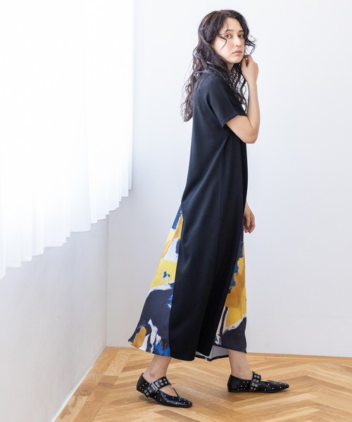 OSMOSIS(オズモーシス)の「切替ワンピース(ワンピース・レディース・イエロー/ブルー・ONE SIZE)」の8枚目の写真
