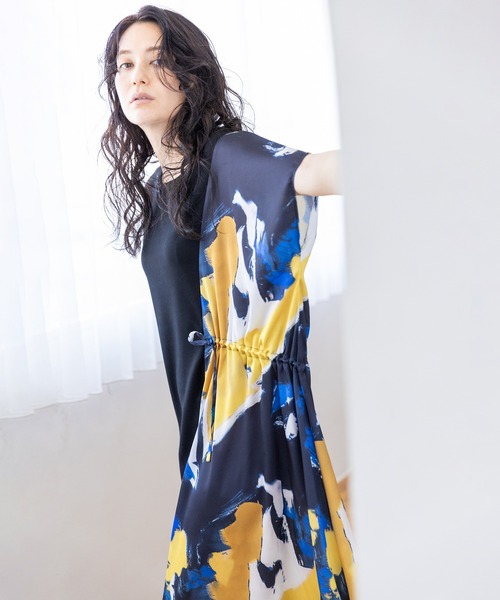 OSMOSIS(オズモーシス)の「切替ワンピース(ワンピース・レディース・イエロー/ブルー・ONE SIZE)」の9枚目の写真