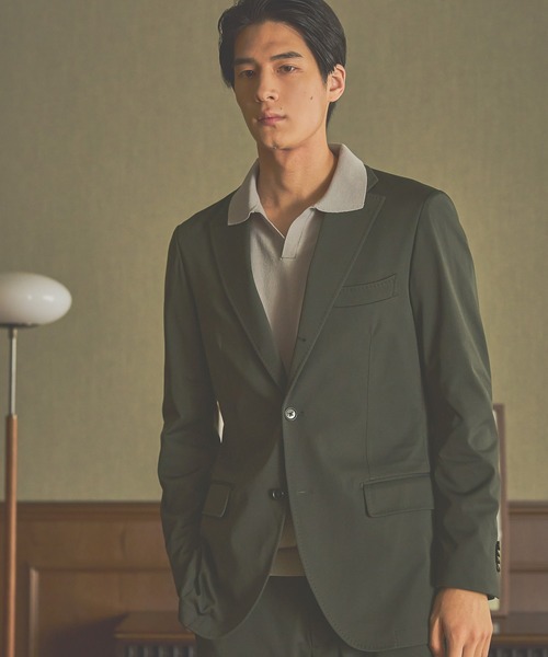 GLOBAL WORK(グローバルワーク)の「スキッパーニット/Salon de GW/571730(ニット/セーター・メンズ・ネイビー/グレイッシュベージュ・MEDIUM/LARGE/X-LARGE)」の16枚目の写真