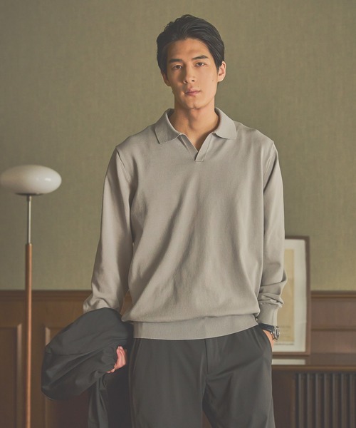 phlannel スキッパーニット セール】スキッパーニット/Salon de GW/571730（ニット/セーター