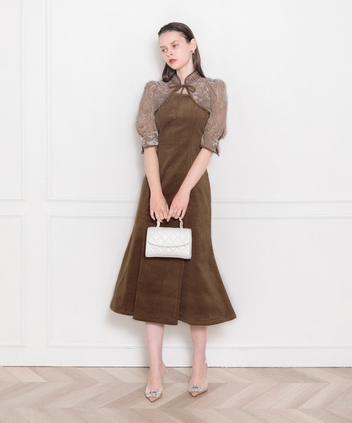 Leja コンビワンピース Leja 「Leja」 コンビワンピース SMALL ブラック レディース