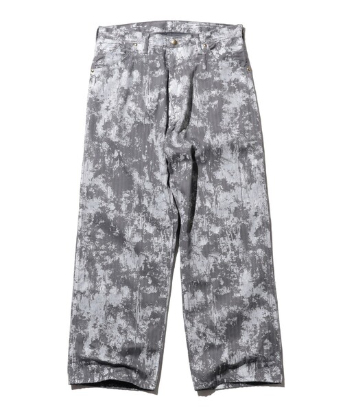 BEAMS PLUS(ビームスプラス)の「スーピマ ヘリンボーン プリント ワークパンツ(その他パンツ・メンズ・ブルー/グレー/オリーブ・XL/M/S/L)」の6枚目の写真